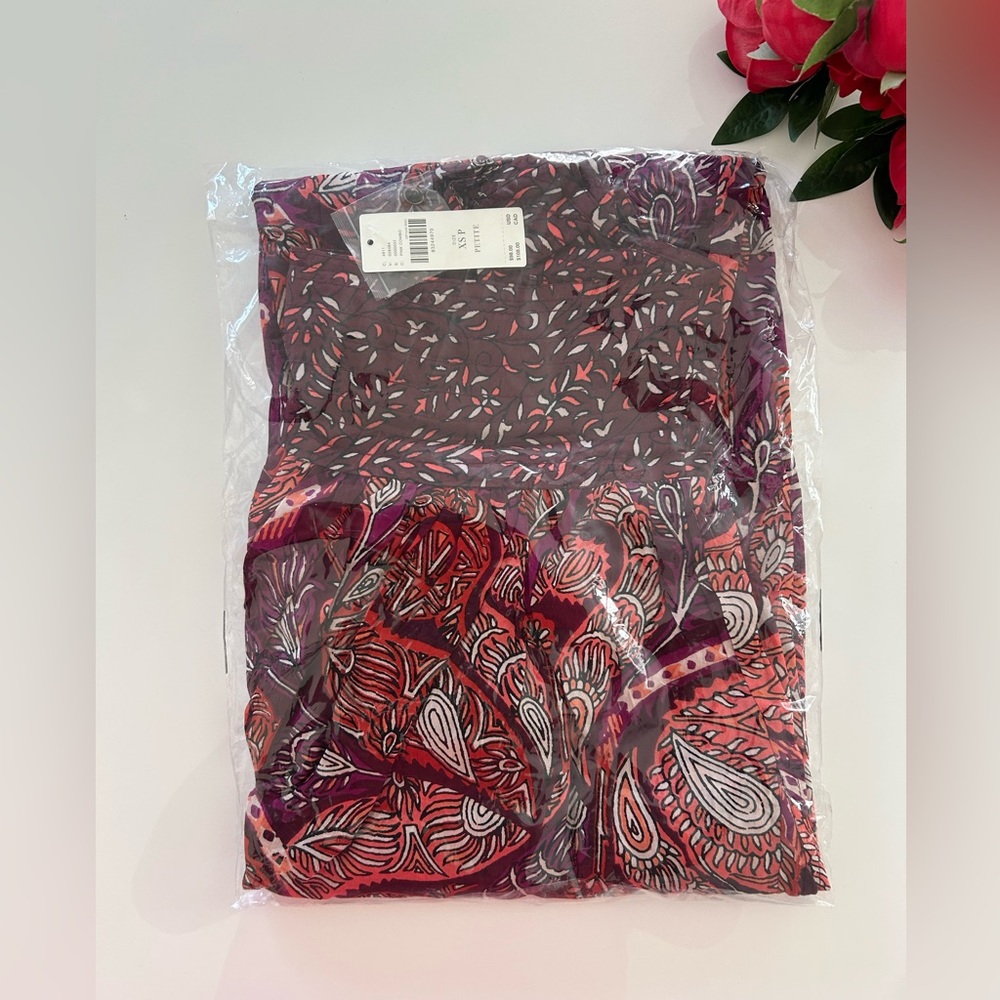 LAST CALL Anthropologie printed lounge jumpsuit - Picture 5 of 7